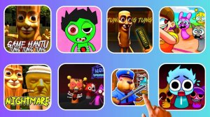 🌈 sprunki pyramixed but all characters together