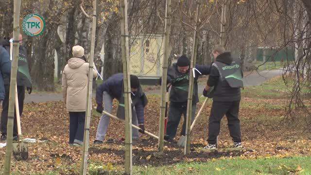 Высадка деревьев на Космонавтов смотреть онлайн