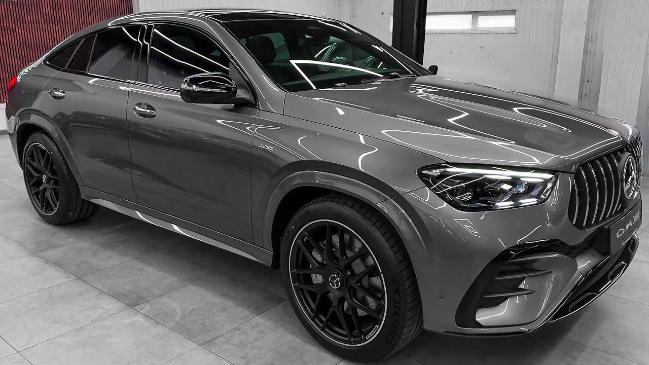 Mercedes-AMG GLE 53 2025 года — дикое брутальное спортивное купе! смотреть онлайн