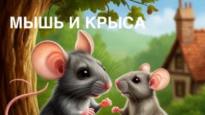 Басня «МЫШЬ И КРЫСА».