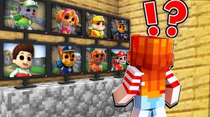 😳 Я ПРОСЛЕДИЛА ЧЕРЕЗ СКРЫТЫЕ КАМЕРЫ ЗА ЩЕНЯЧИМ ПАТРУЛЕМ В МАЙНКРАФТ