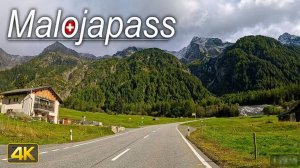 🚗 SmartTV 4К ➤ 🌄 Извилистые дороги и красота альпийских гор - Малояпасс, из Италии в Швейцарию! 🌄
