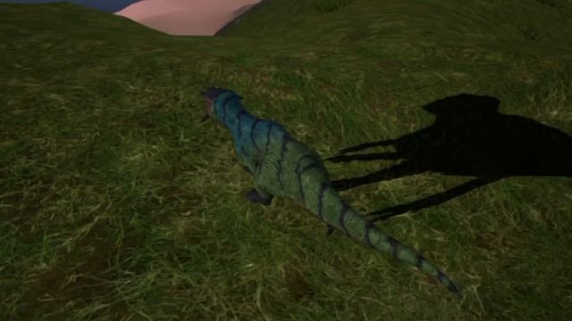 выживание пситакозавр!the Cursed Isle!