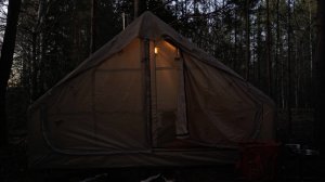 Весенний кемпинг в 2025 году с новой палаткой