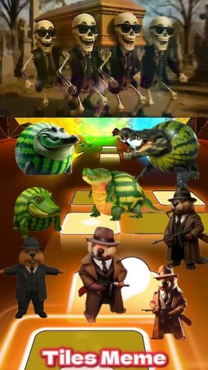 LVL№134 КАКОЙ ИЗ ИТАЛЬЯНСКИХ БРЕЙНРОТ МЕМОВ КРУЧЕ? Coffin Dance БРЕЙНРОТЫ | Tiles Hop