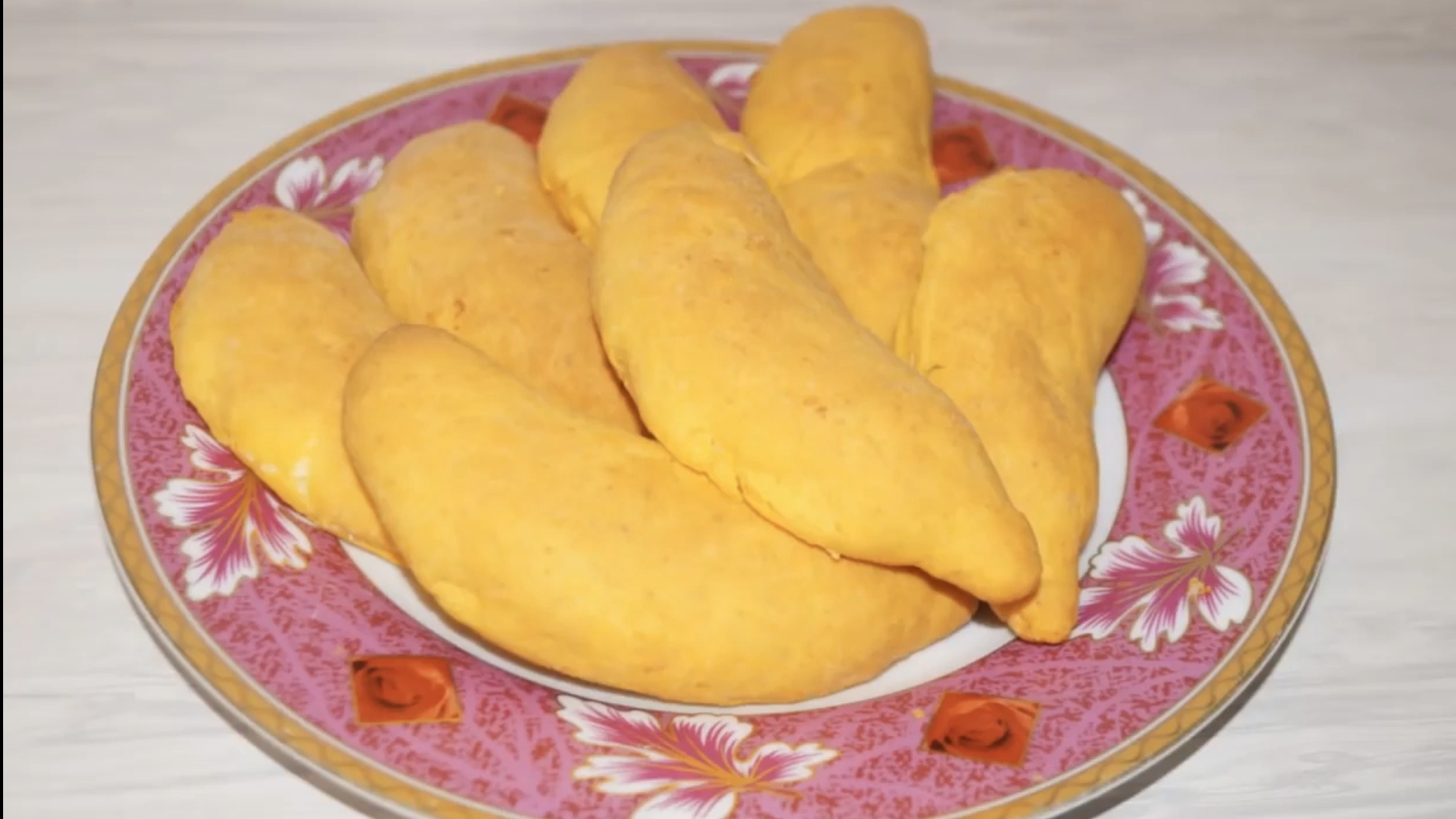 Вкуснейшее печенье бананы с творогом! смотреть онлайн