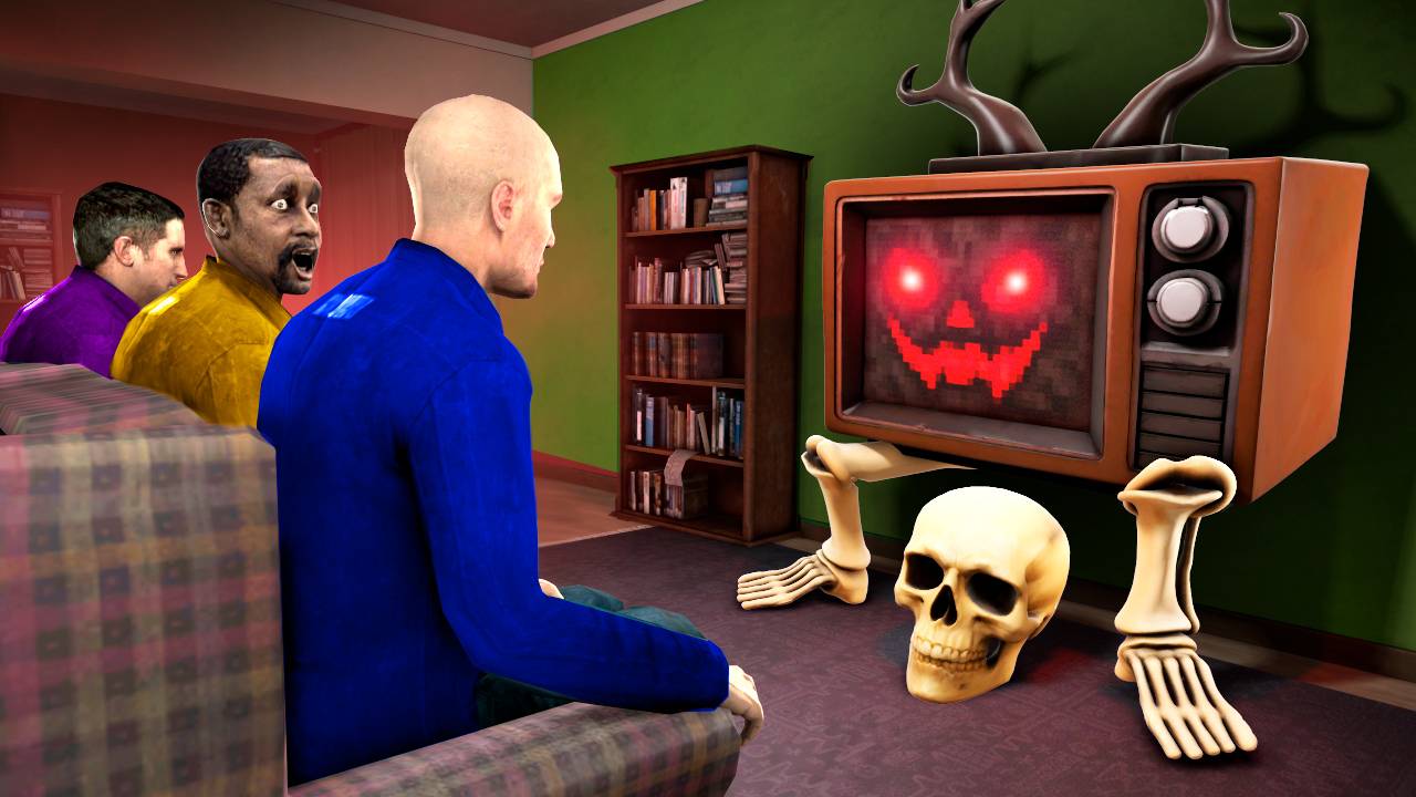 НЕ ОСТАВЛЯЙ ТЕЛЕВИЗОР ВКЛЮЧЕННЫМ! УГАР И БЕЗУМИЕ В Garry`s Mod смотреть онлайн