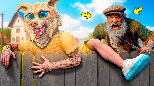 📹 СБЕГАЮ ОТ ЗЛОГО ДЕДА В SCHOOLBOY RUNAWAY В ГТА 5 !