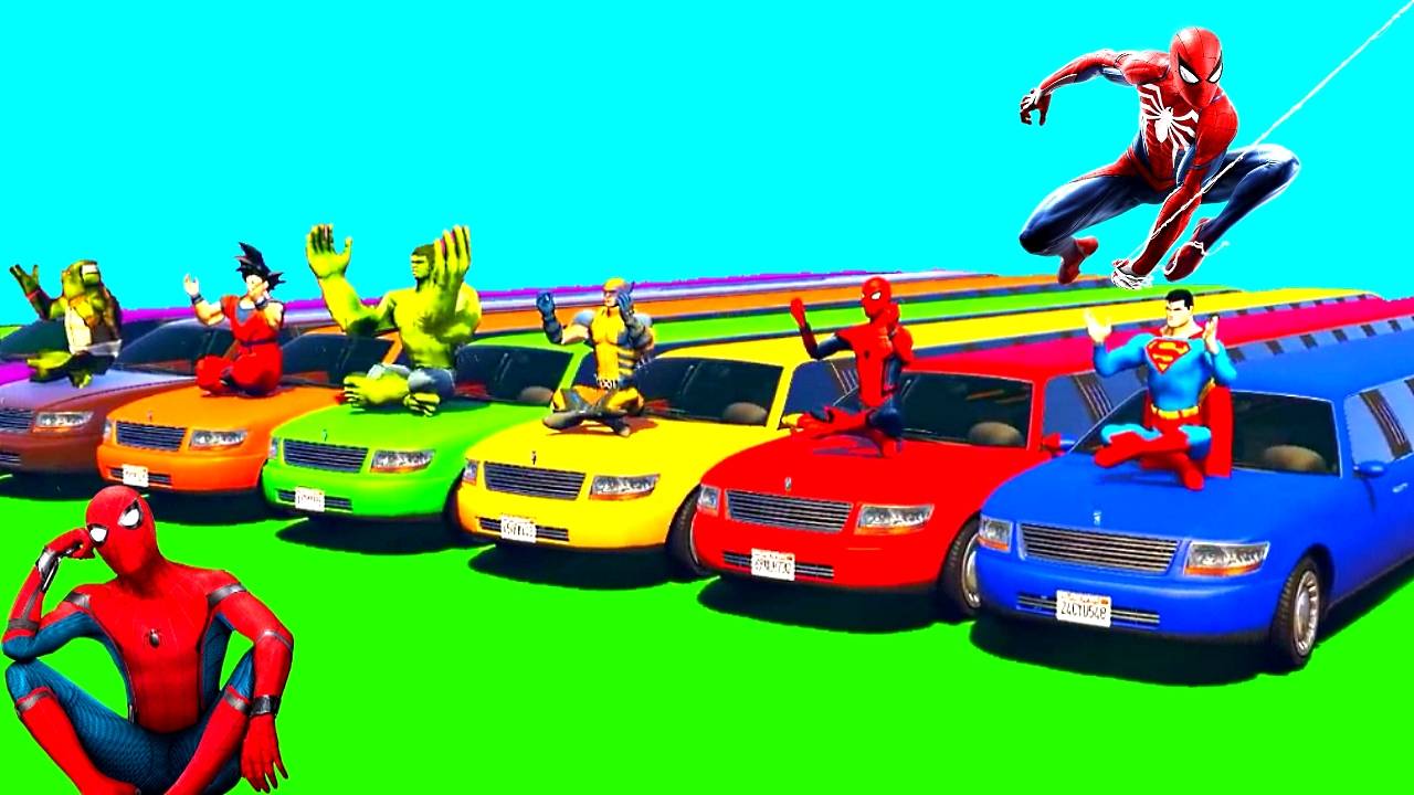 Мультфильмы про длинные машинки. Мультфильмы для детей. Мультфильмы для малышей.