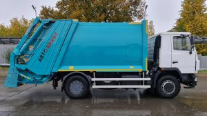 МУСОРОВОЗ С ЗАДНЕЙ ЗАГРУЗКОЙ 16М3 НА ШАССИ МАЗ-5340С2