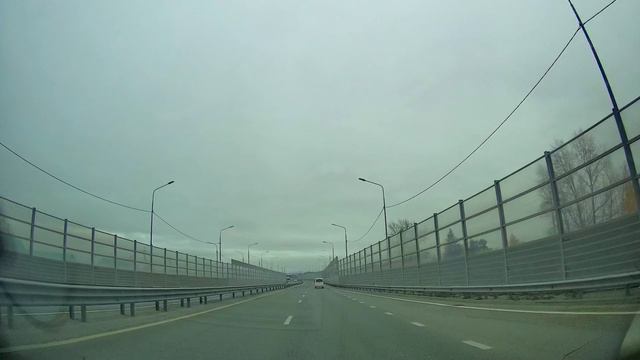 🚗 Видео с видеорегистратора: движение по посёлку Боровский | 70mai Dash Cam Pro | 10.10.2025