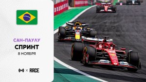 Спринт | Гран-при Сан-Паулу | Сезон 2025 | С комментариями Андрюса Люткявичюса | РейсКаст