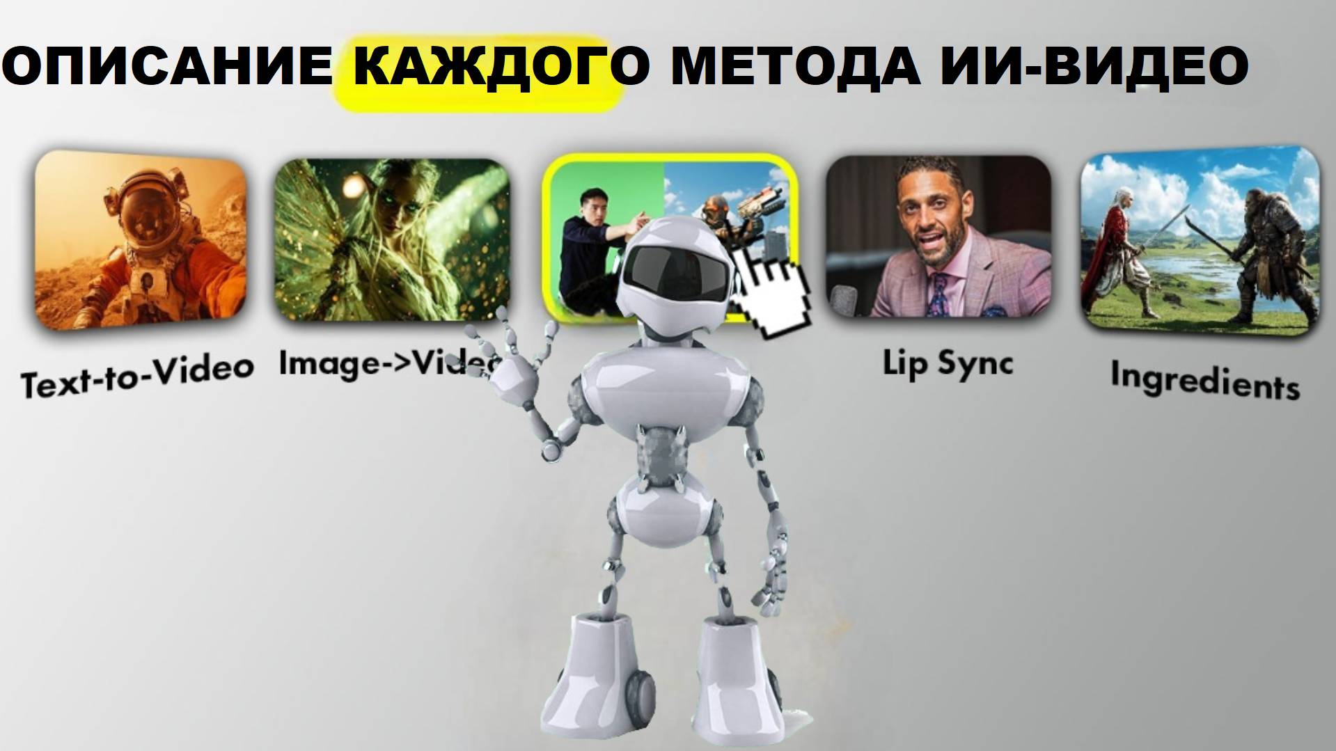 Все способы создания видео с помощью ИИ смотреть онлайн