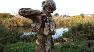 Базовый вариант сборки бронежилета на основе модели «Химера» от Ratnik Tactical