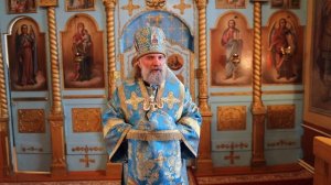 Проповедь епископа Питирима в день памяти иконы Божией Матери "Всех скорбящих Радость". 06.11.25.