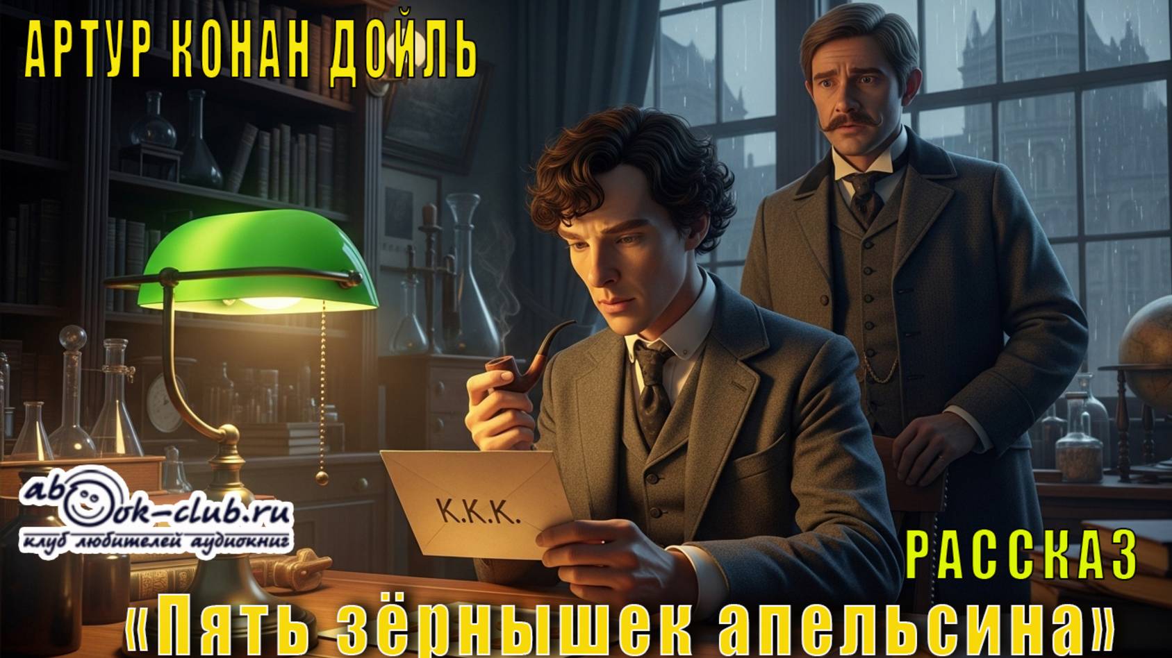 Артур Конан Дойль "Пять зёрнышек апельсина" рассказ смотреть онлайн