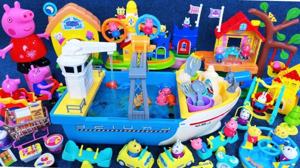 Мультики для детей. Роскошный круизный лайнер Свинки Пеппы. Смотреть онлайн мультики для малышей.