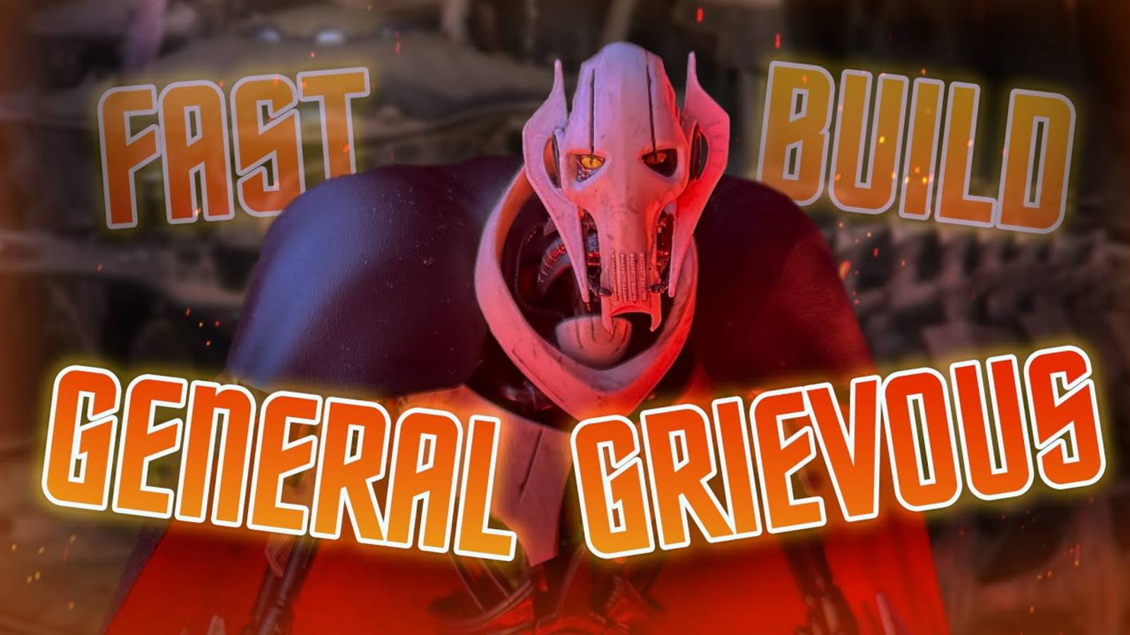 Bandai General Grievous 1\12 Быстрая сборка