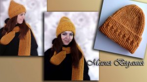 Шапка с пышной резинкой с фиксированным отворотом. Как закрыть макушку красиво