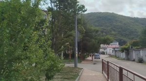 Дорога от улицы Центральная 6 Небуг гостевой дом Новый дом до Центрального пляжа Небуг 2025 пешком