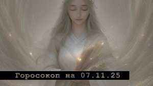 Гороскоп на 07 ноября 2025