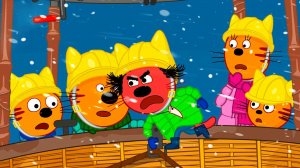 Три кота зимние каникулы / Три кота игра / Три кота смотреть \ Три кота игра мультик