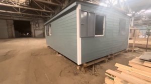 Модульный дом. Дачный домик. Дача. Домик в деревне.