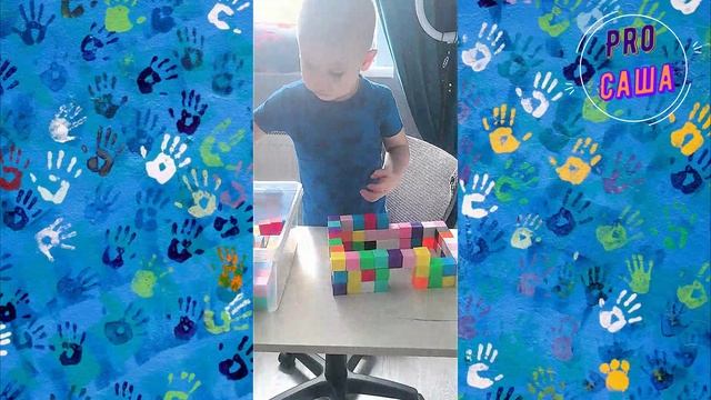 Развитие детей. Магнитный конструктор. Мелкая моторика. Мышление, фантазия. смотреть онлайн