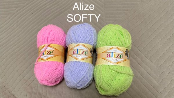 Пряжа Alize Softy: палитра