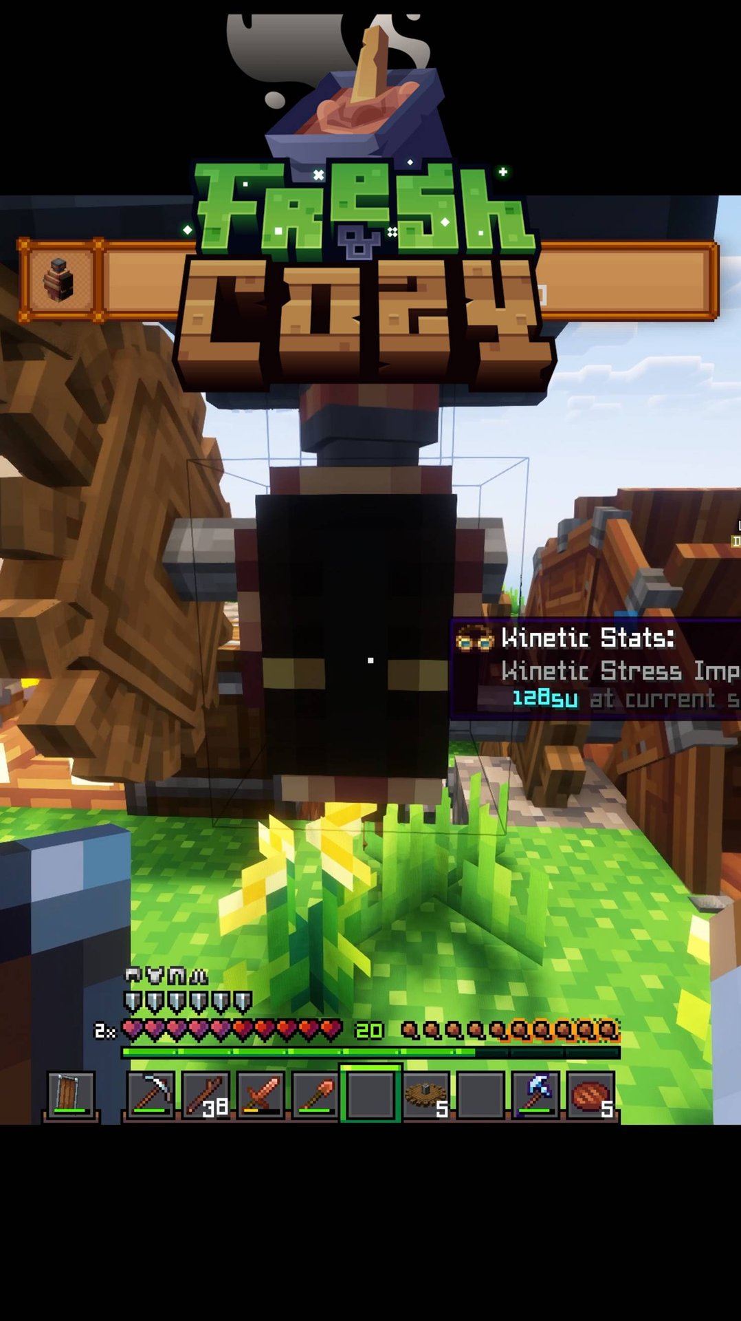 Скрафтил Акваланг для исследования подводных пещер №14 #minecraft #100days смотреть онлайн