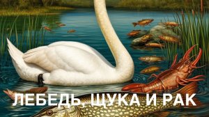 Басня «ЛЕБЕДЬ, ЩУКА И РАК».