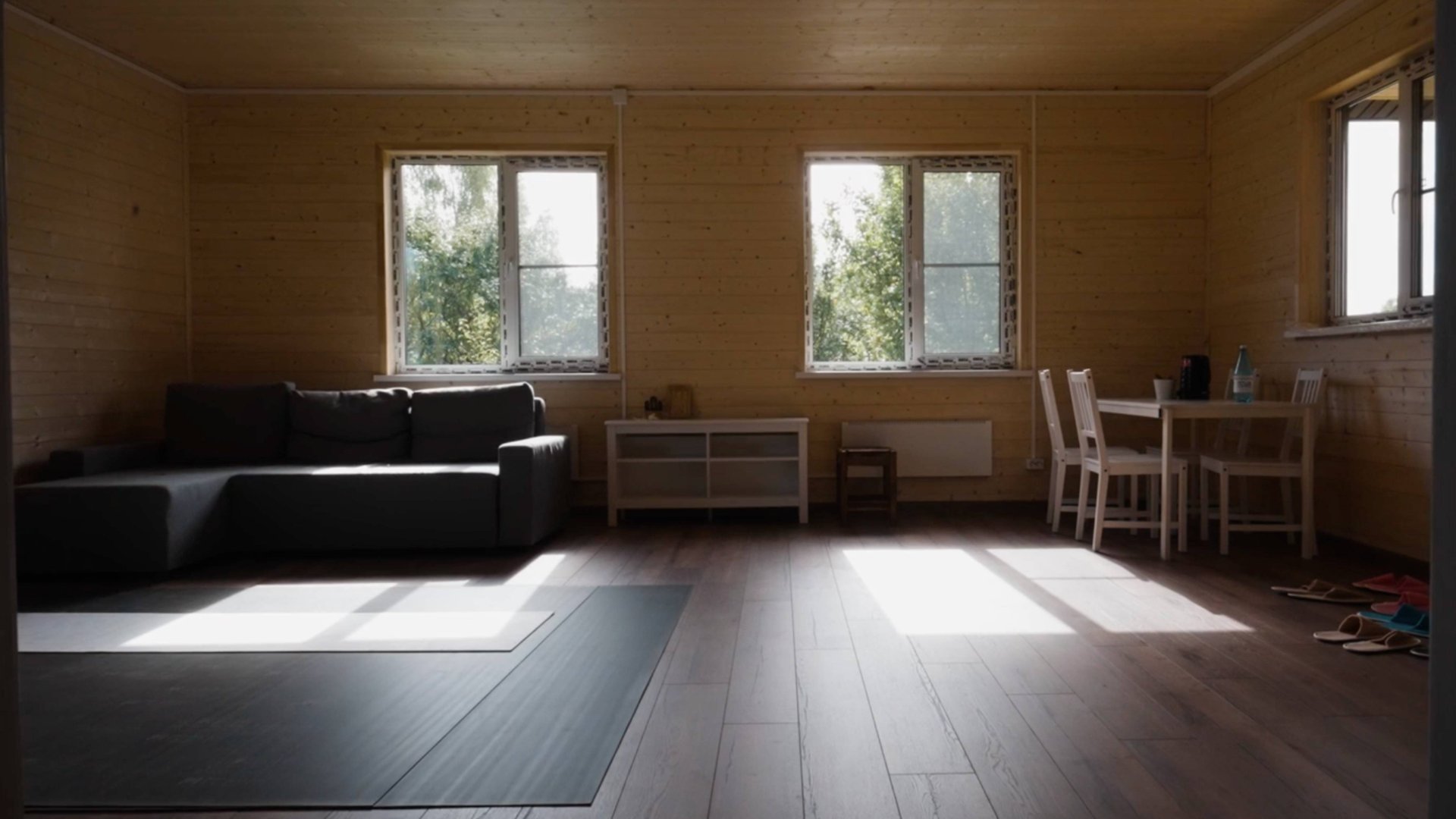 Каркасный дом "Регул" 11*11 - обзор дома внутри от Якова