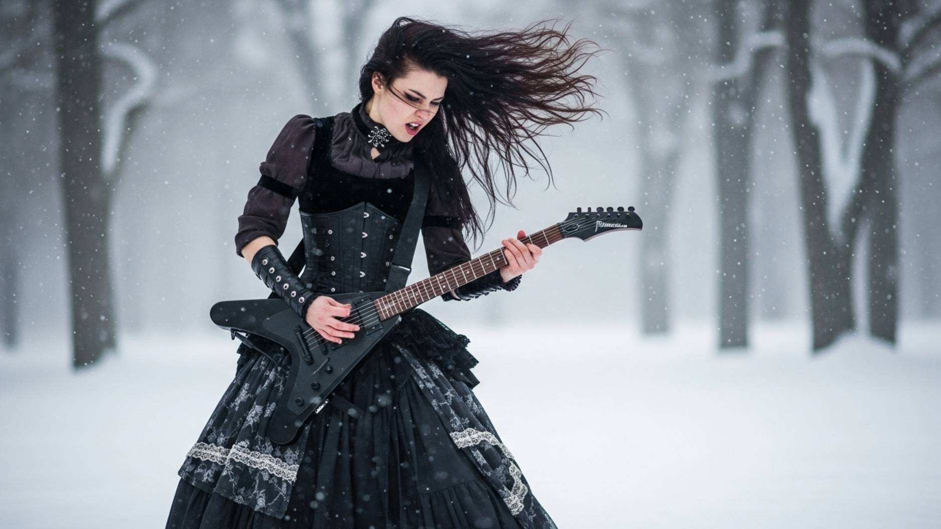 Метал/Рок Стихи А.С. Пушкин - Зимний вечер | AI Music & Video смотреть онлайн