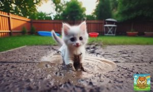 МУЛЬФИЛЬМ ДЛЯ ДЕТЕЙ, 🌟🐱 Папа Кот и котенок: ЭПИЧЕСКИЕ приключения! 🚀🍕👾💪