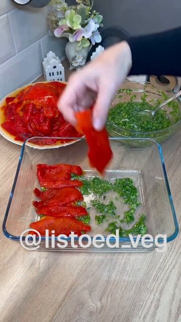 Балканская закуска из маринованных перцев – Ярко, ароматно и по-домашнему!