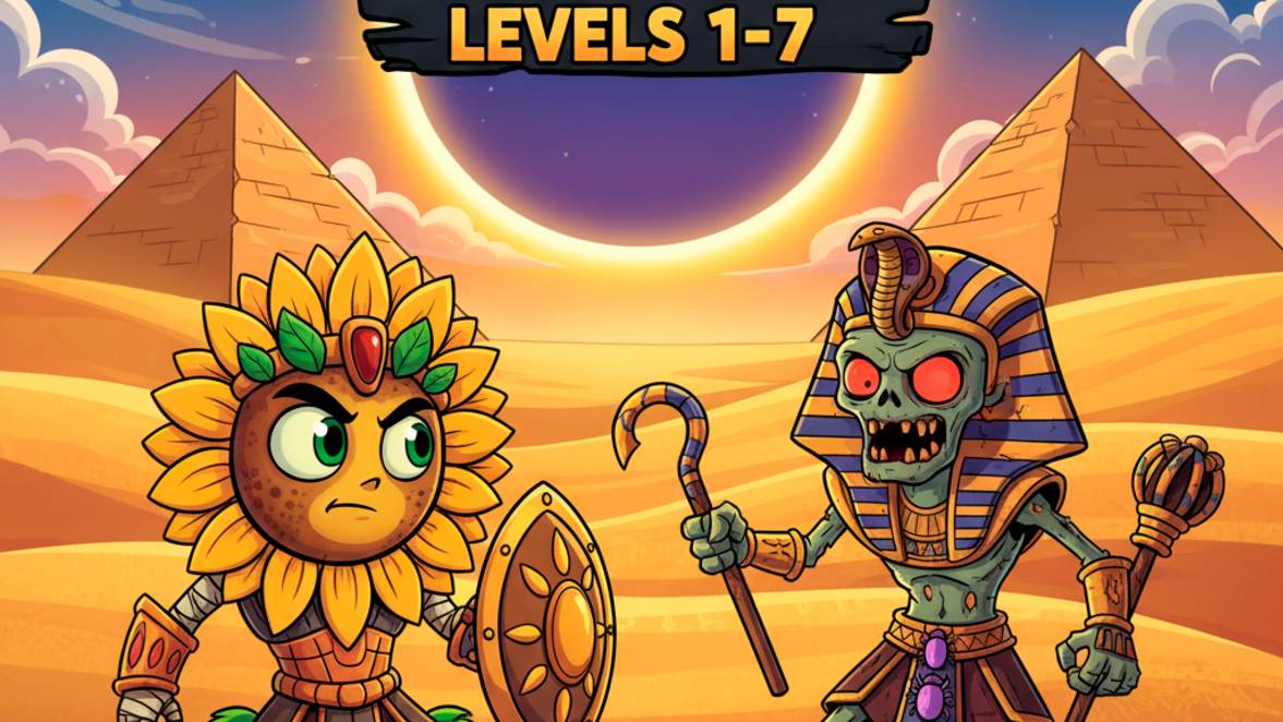 PvZ 2 Eclise - Level 1-7
