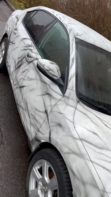 Шкода в странном раскрасе.. смотреть онлайн