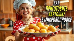 Как приготовить картошку в микроволновке