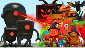 ОМНИДРОИД 1-3 ПРОТИВ ВСЕХ ИТАЛЬЯНСКИХ МЕМОВ С ИСКУССТВЕННЫМ ИНТЕЛЛЕКТОМ В GARRY'S MOD