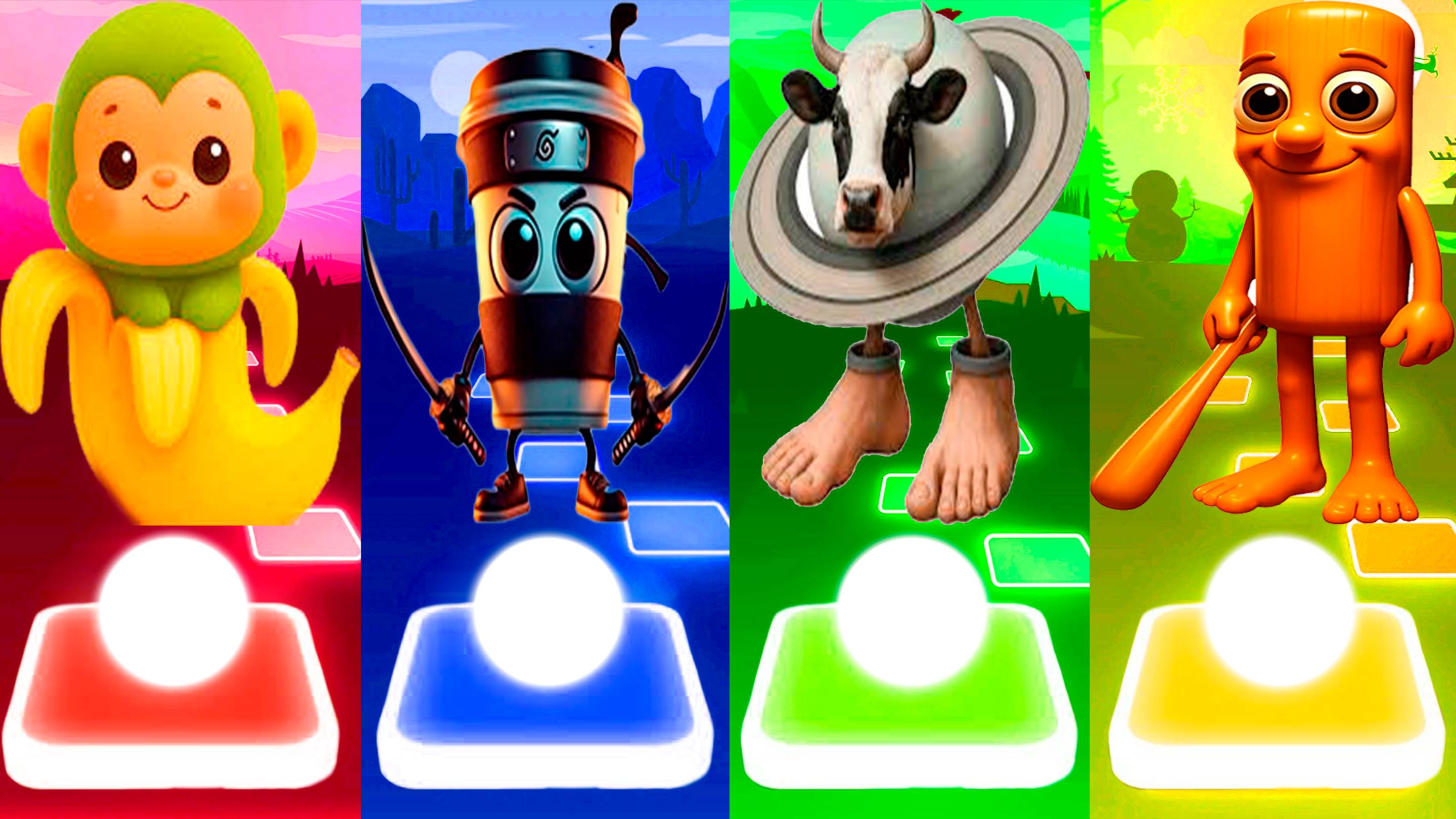 ШИМПАНЗИНИ БАНАНИНИ 🆚 КАПУЧИНО АССАСИНО 🆚 ЛАВАКА САТУРНА САТУРНИТА 🆚 ТУН ТУН ТУН САХУР | №273 смотреть онлайн