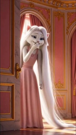 Хитрая кошка. #мультик #заработок #нейросеть #рекомендация #лайки #заработоконлайн #рек #врек