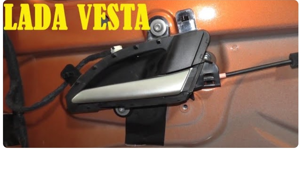 Как снять внутреннюю ручку открывания двери Лада Веста - замена и установка смотреть онлайн