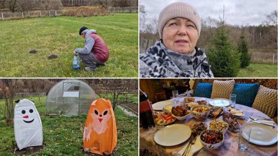 ПОГОНЯЛИ КРОТА И УСТАНОВИЛИ ПОДАРКИ ОТ РИТОЧКИ. ПРОДОЛЖАЕМ ПРАЗДНОВАТЬ ДЕНЬ РОЖДЕНИЯ. смотреть онлайн