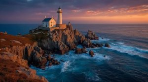 Deep Chillout Music for Focus ｜ Relaxing Ocean Waves & Lighthouse Ambiance