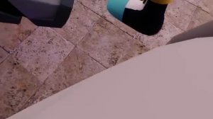 Movie Sonic and Movie Silver Meet Mephiles In VRCHAT