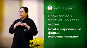 Доклад «Комбинированные формы консультирования» (02.03.2025)