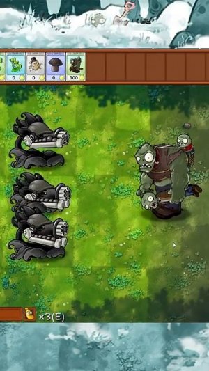 Big Doom Gatling #pvzfusion #mobilegame #pvzgame #newplant