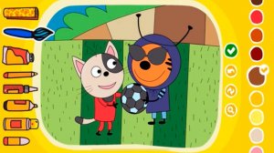 Три кота РАСКРАСКА | Три кота Гоня и Раскраски мультик | Три кота Изучаем цвета для малышей