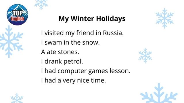 My Winter Holidays смотреть онлайн