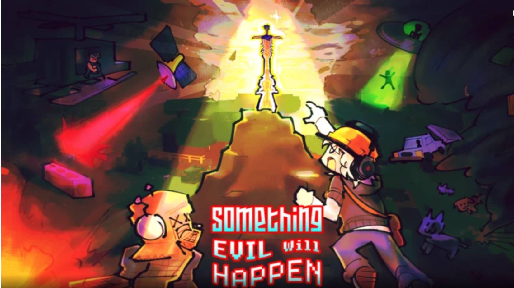 Как сломать себе все кости за 3 секунды/ something evil will happen